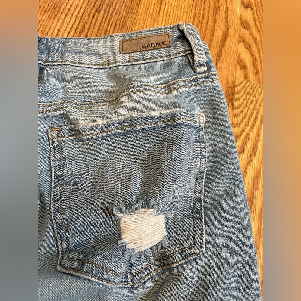 Garage Girlfriend Jeans distressed size 7 - Picture 6 of 11